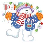 (image for) Joyful Snowman Big Stitch